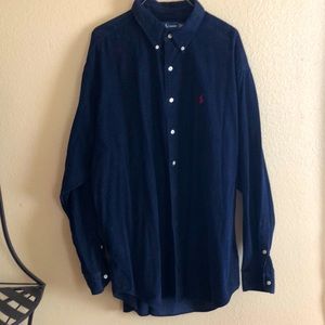 Ralph Lauren long sleeve shirt color navy